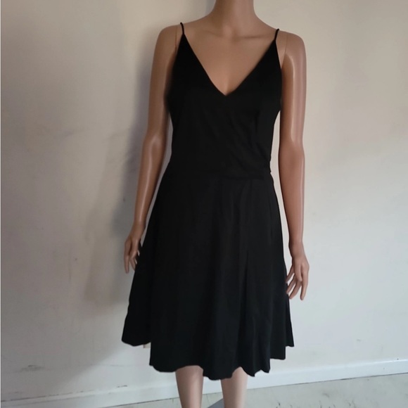 Isaac Mizrahi sun dress little black cocktail party summer spaghetti straps sz 4 - Picture 13 of 13